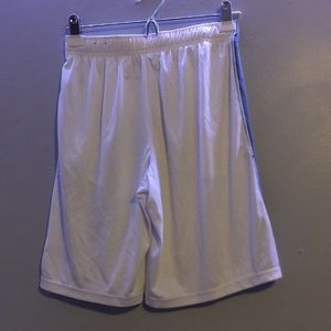 Junior Boys white athletic shorts size L